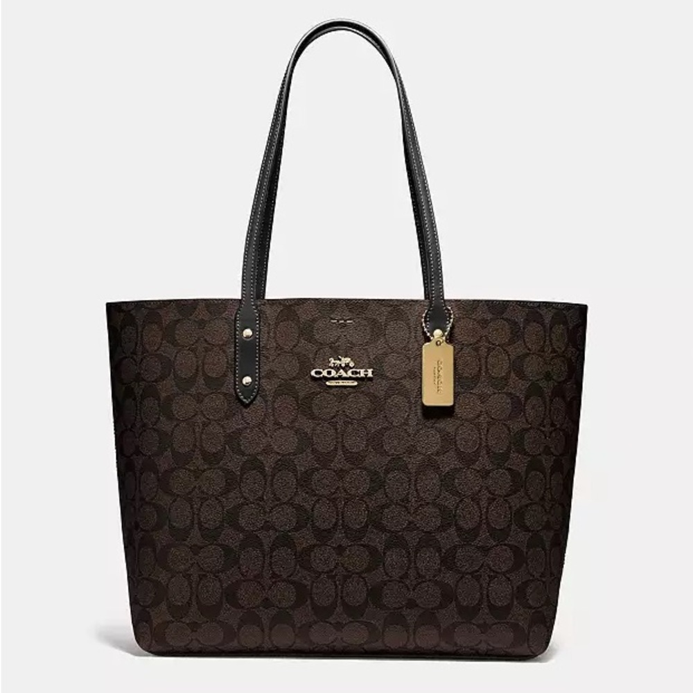 NWT Coach Signature Town Tote Bag